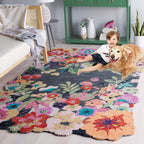 SAFAVIEH Handmade Jardin Malfrid Country Wool Rug