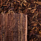 SAFAVIEH Handmade Leather Shag Blayne Modern Leather Rug