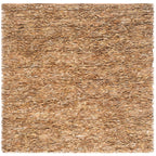 SAFAVIEH Handmade Leather Shag Doinita Modern Decorative Rug