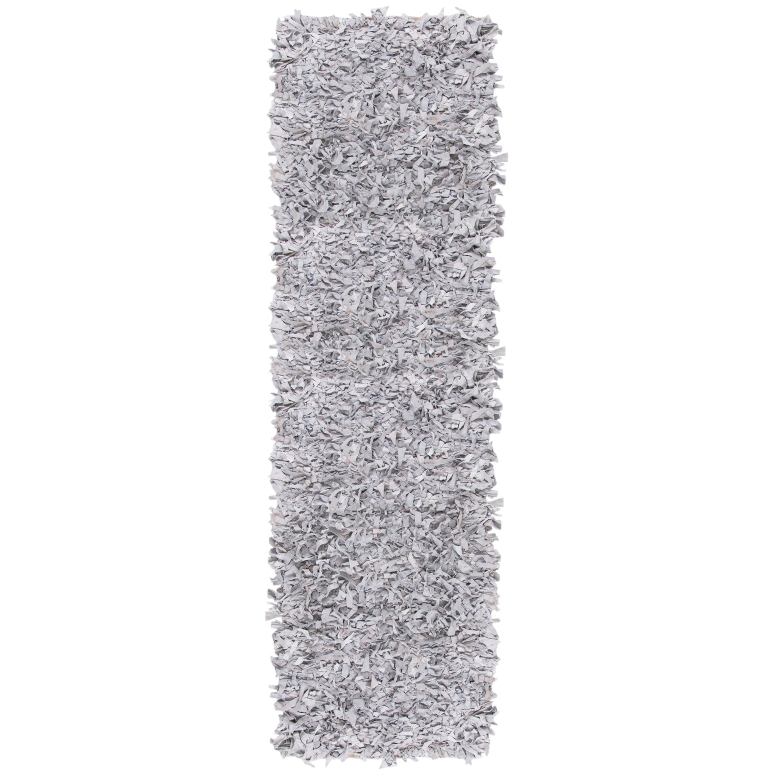 SAFAVIEH Handmade Leather Shag Doinita Modern Decorative Rug