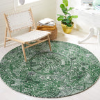 SAFAVIEH Handmade Marquee Carlijn Modern Medallion Wool Rug