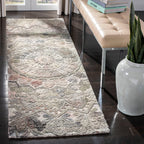 SAFAVIEH Handmade Marquee Carlijn Modern Medallion Wool Rug