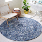SAFAVIEH Handmade Marquee Carlijn Modern Medallion Wool Rug