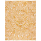 SAFAVIEH Handmade Marquee Carlijn Modern Medallion Wool Rug