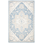 SAFAVIEH Handmade Micro-Loop Gulseven Medallion Wool Rug