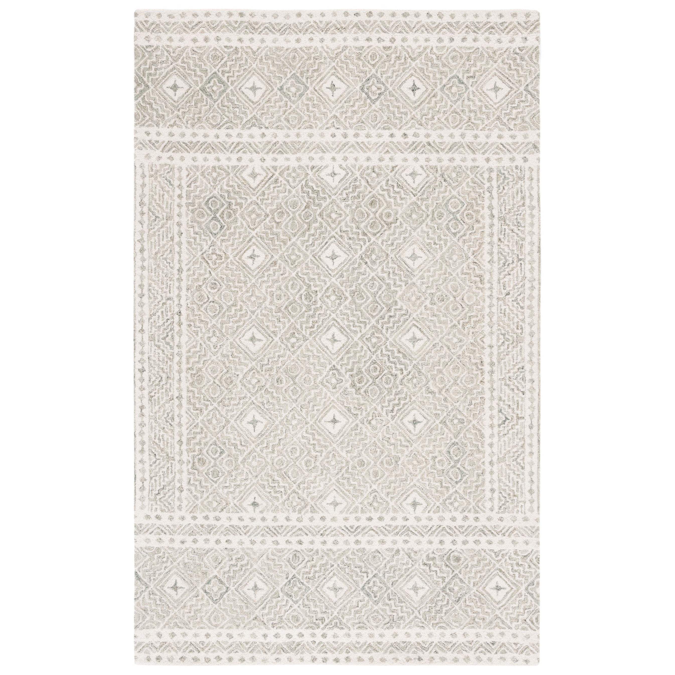 SAFAVIEH Handmade Micro-Loop Lutetia Wool Rug