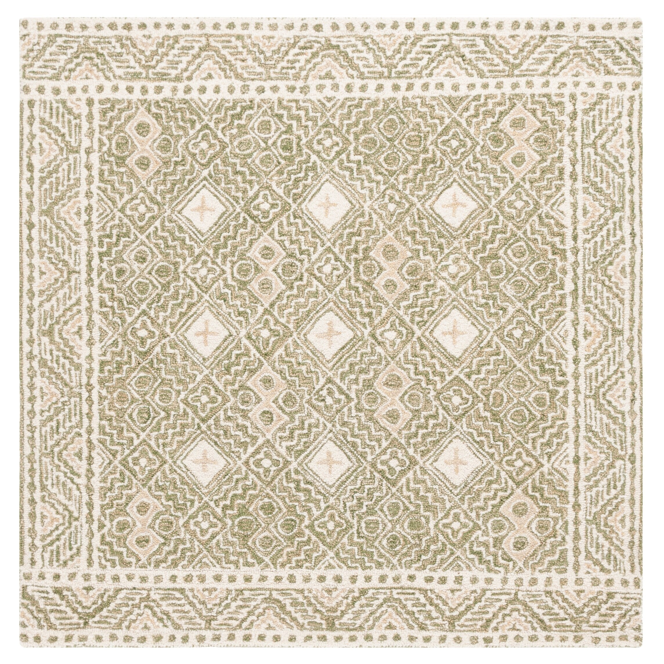 SAFAVIEH Handmade Micro-Loop Lutetia Wool Rug