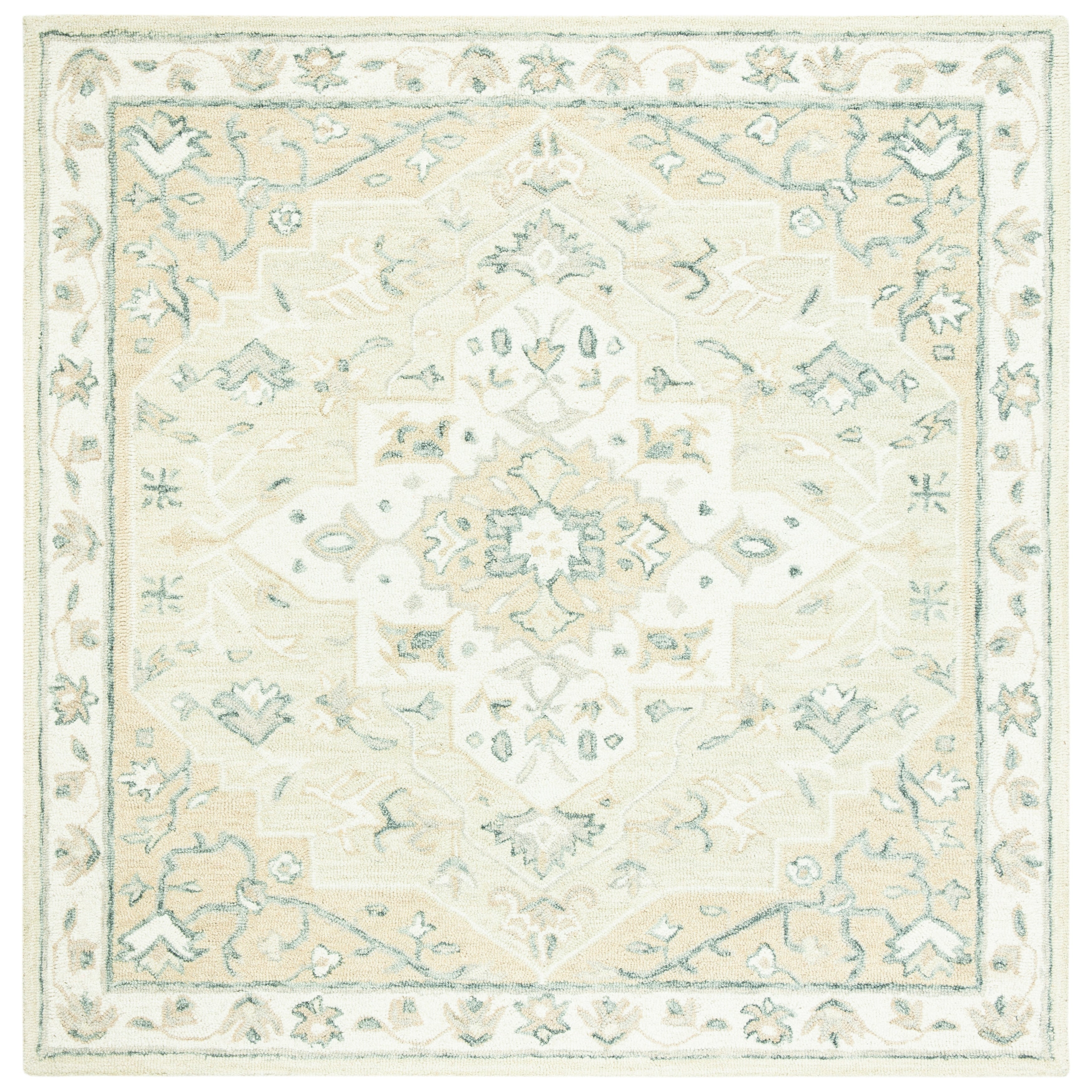 SAFAVIEH Handmade Micro-Loop Selveta Wool Rug