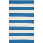 SAFAVIEH Handmade Montauk Geltrude Stripe Cotton Flatweave Rug