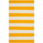 SAFAVIEH Handmade Montauk Geltrude Stripe Cotton Flatweave Rug