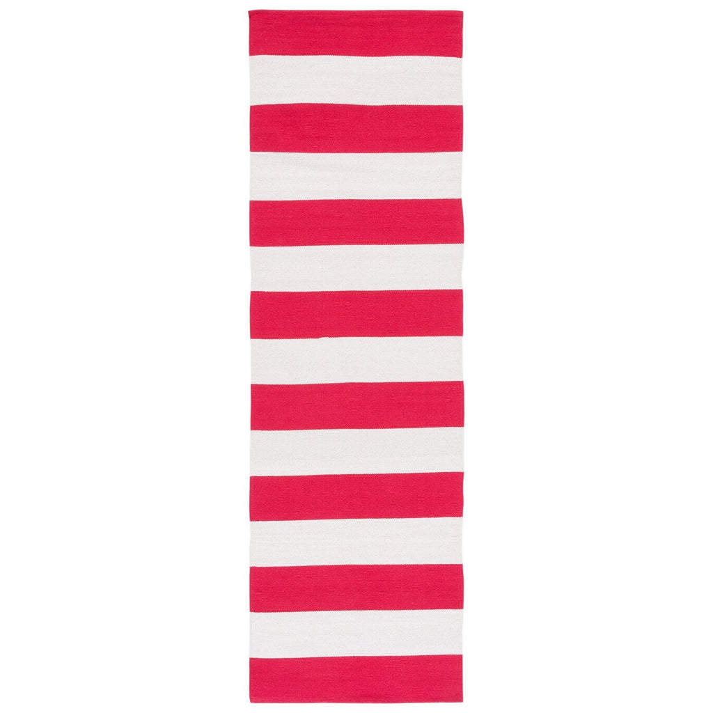 SAFAVIEH Handmade Montauk Geltrude Stripe Cotton Flatweave Rug