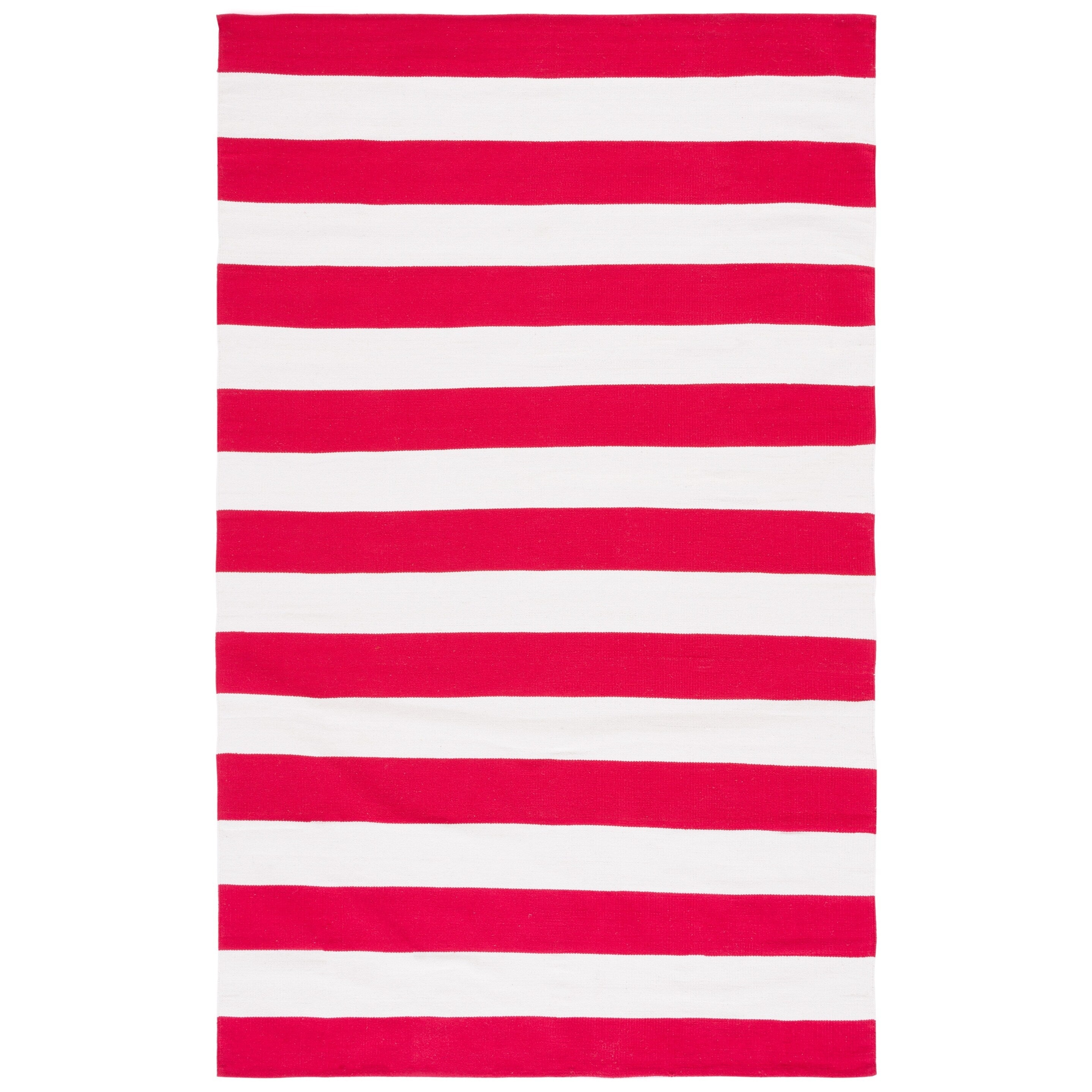 SAFAVIEH Handmade Montauk Geltrude Stripe Cotton Flatweave Rug