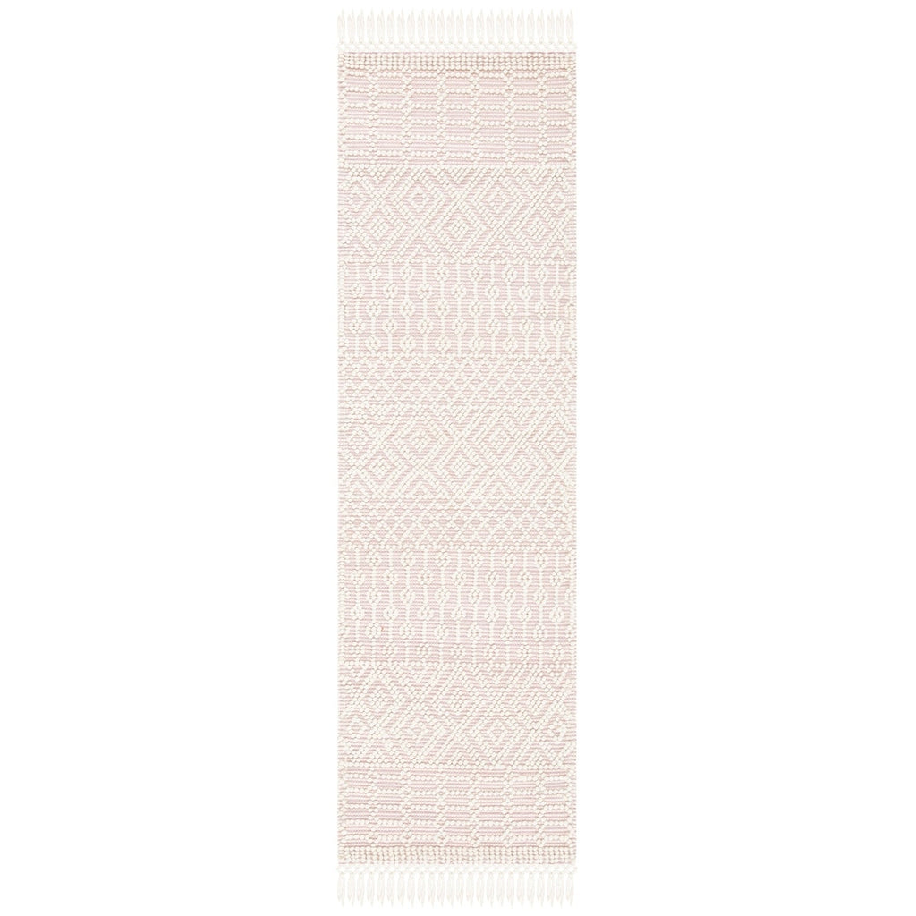 SAFAVIEH Handmade Natura Estel Wool Fringe Rug
