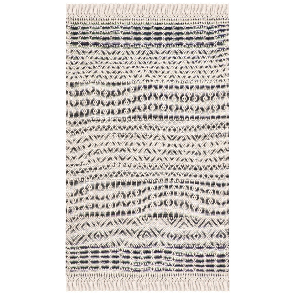 SAFAVIEH Handmade Natura Estel Wool Fringe Rug