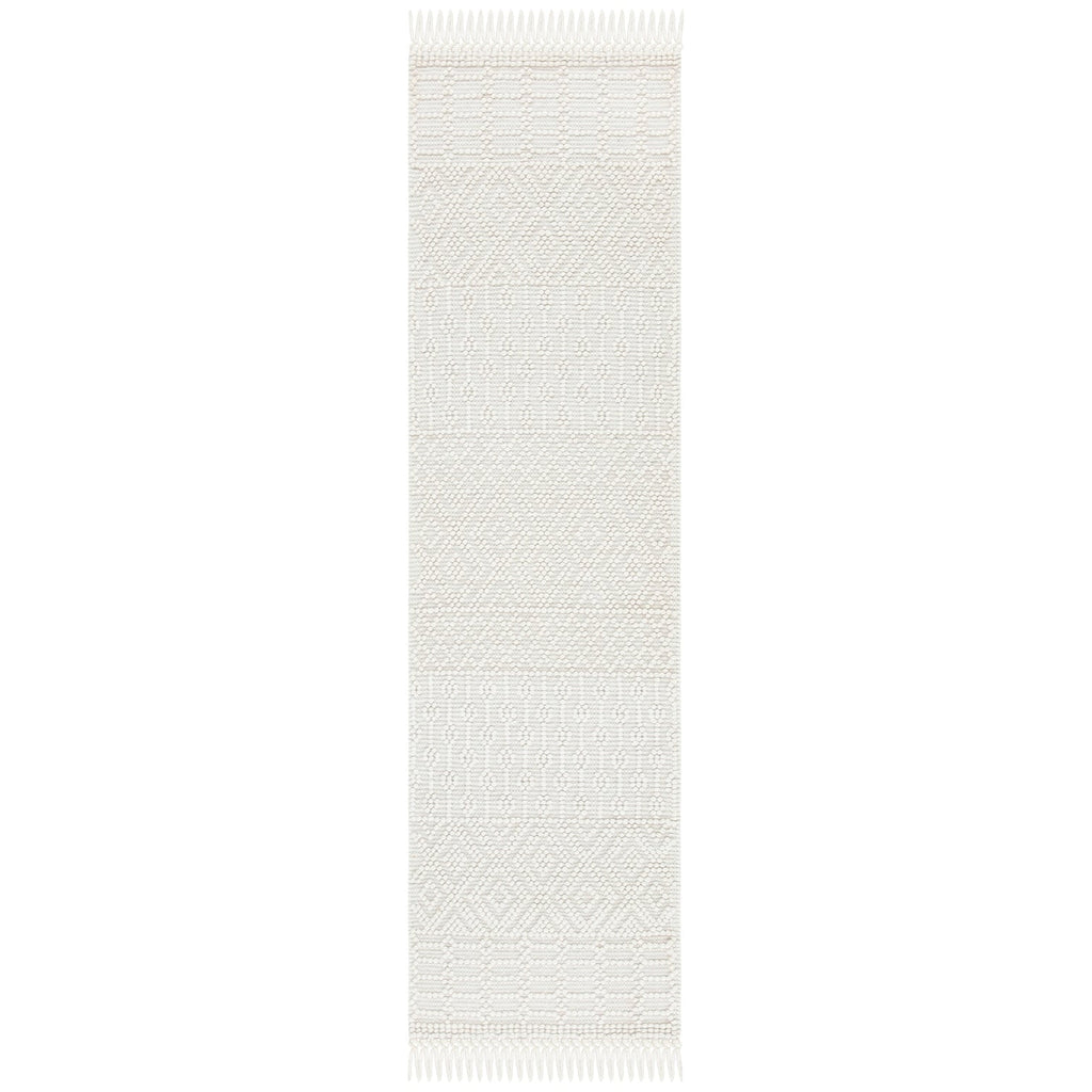 SAFAVIEH Handmade Natura Estel Wool Fringe Rug