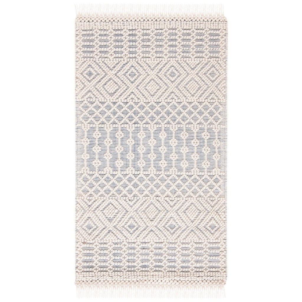 SAFAVIEH Handmade Natura Estel Wool Fringe Rug