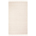 SAFAVIEH Handmade Natura Estel Wool Fringe Rug