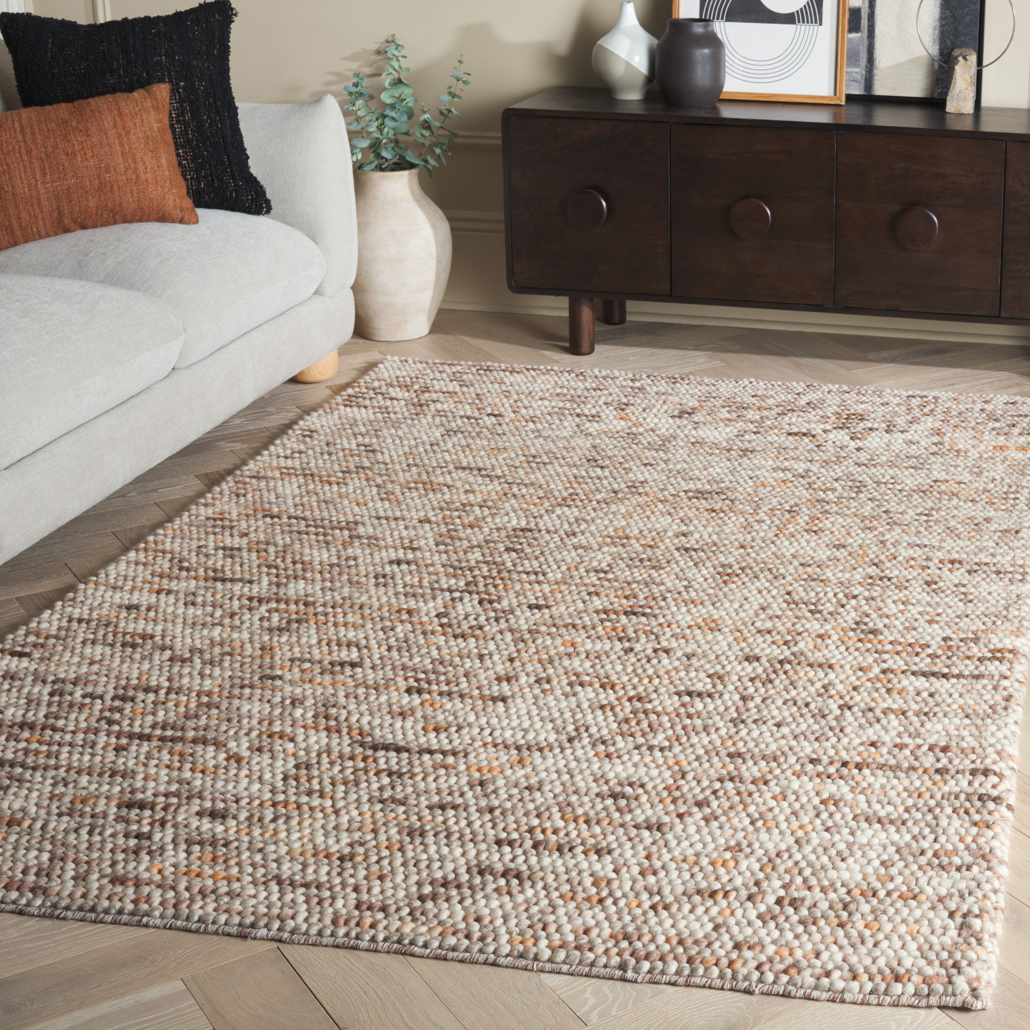 SAFAVIEH Handmade Natura Gonnie Wool Rug