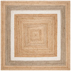 SAFAVIEH Handmade Natural Fiber Antonije Border Jute Rug