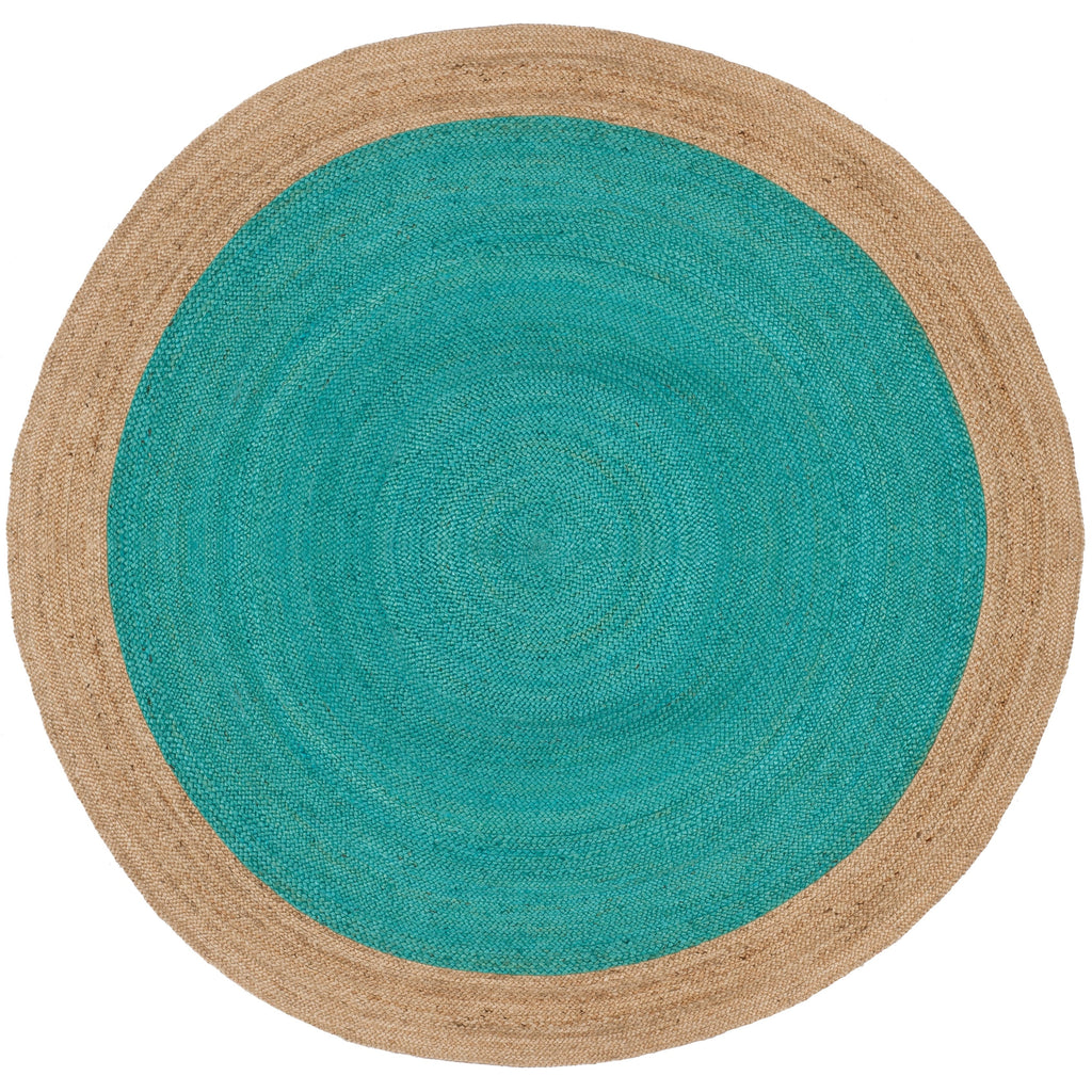 SAFAVIEH Handmade Natural Fiber Jolette Bordered Round Jute Rug