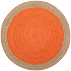 SAFAVIEH Handmade Natural Fiber Jolette Bordered Round Jute Rug