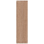 SAFAVIEH Handmade Natural Fiber Mirnesa Jute Rug with Fringe