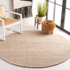 SAFAVIEH Handmade Natural Fiber Yareli Jute & Wool Rug..