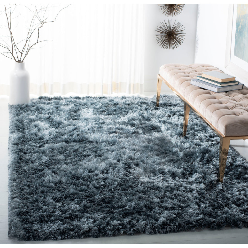 SAFAVIEH Handmade Ocean Shag Marilijn Glam 2.5-inch Thick Rug