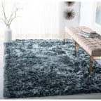 SAFAVIEH Handmade Ocean Shag Marilijn Glam 2.5-inch Thick Rug