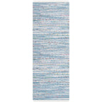 SAFAVIEH Handmade Rag Rug Litzy Stripe Cotton Rug
