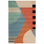 SAFAVIEH Handmade Rodeo Drive Willow Mid-Century Modern Abstract Wool