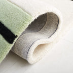 SAFAVIEH Handmade Rodeo Drive Willow Mid-Century Modern Abstract Wool