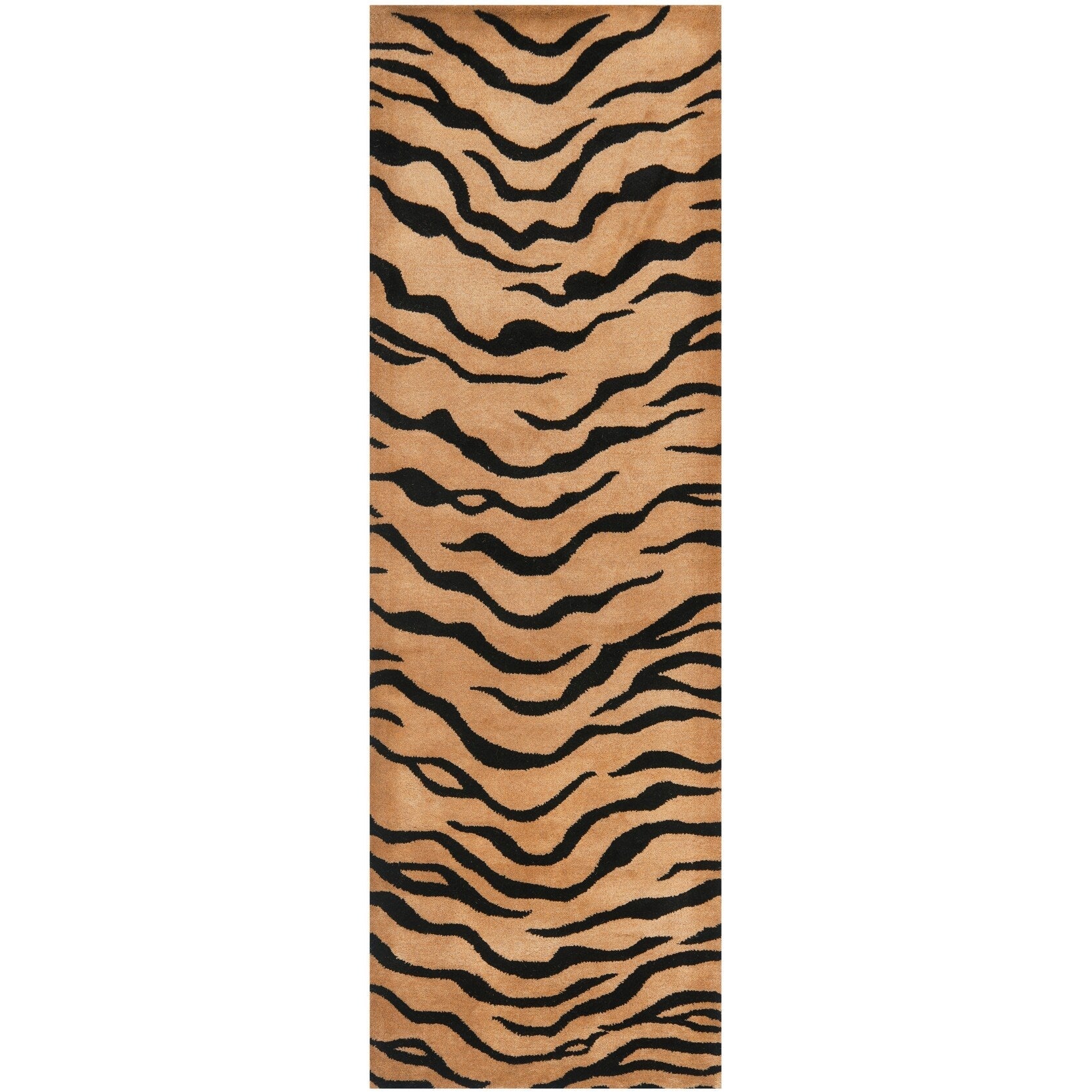 SAFAVIEH Handmade Soho Latoyia Tiger N.Z. Wool Rug