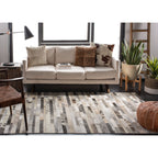 SAFAVIEH Handmade Studio Leather Tennille Modern Leather Rug