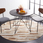 SAFAVIEH Handmade Studio Leather Tennille Modern Leather Rug