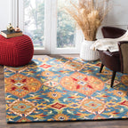 SAFAVIEH Heritage Sheena Hand-tufted Wool Area Rug