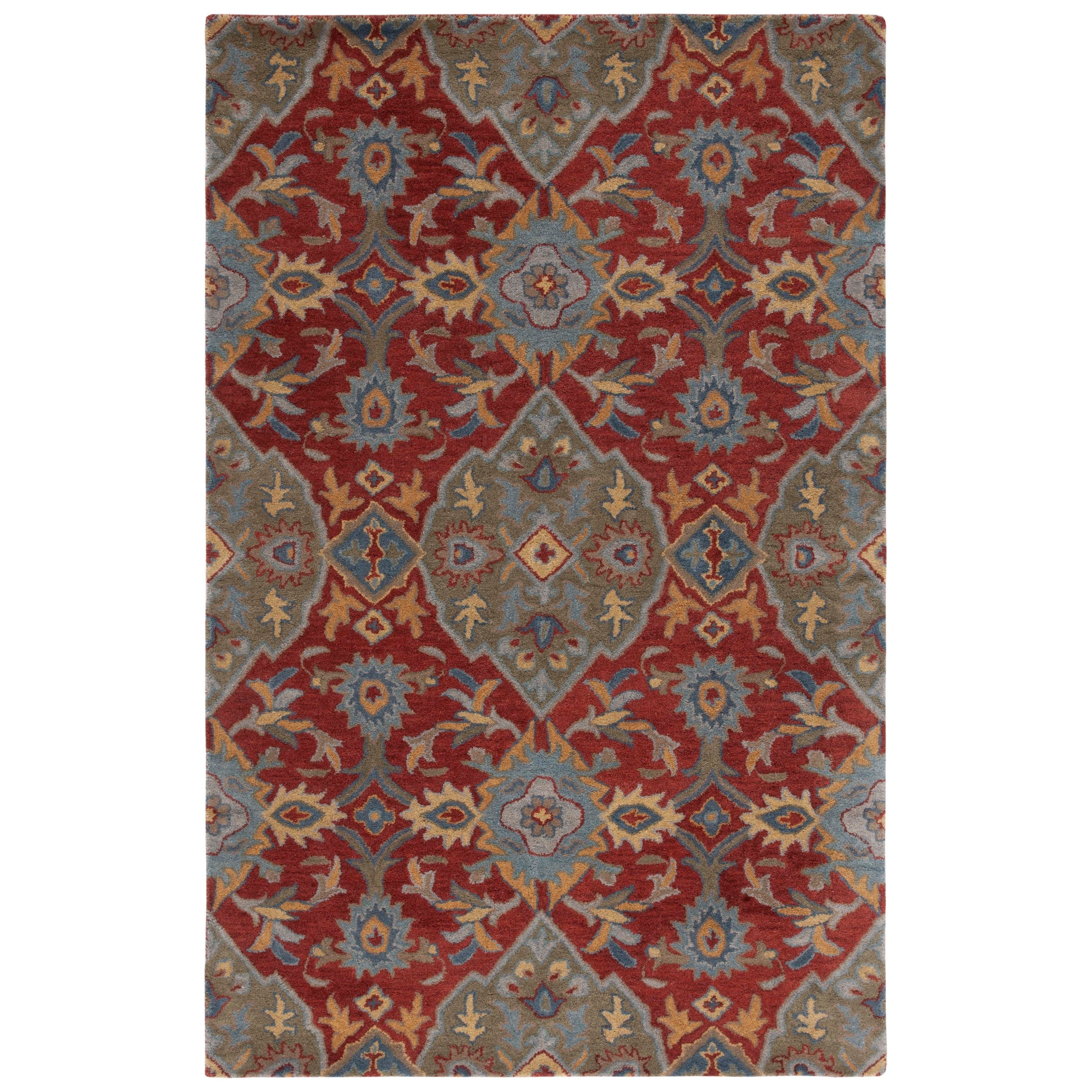 SAFAVIEH Heritage Sheena Hand-tufted Wool Area Rug