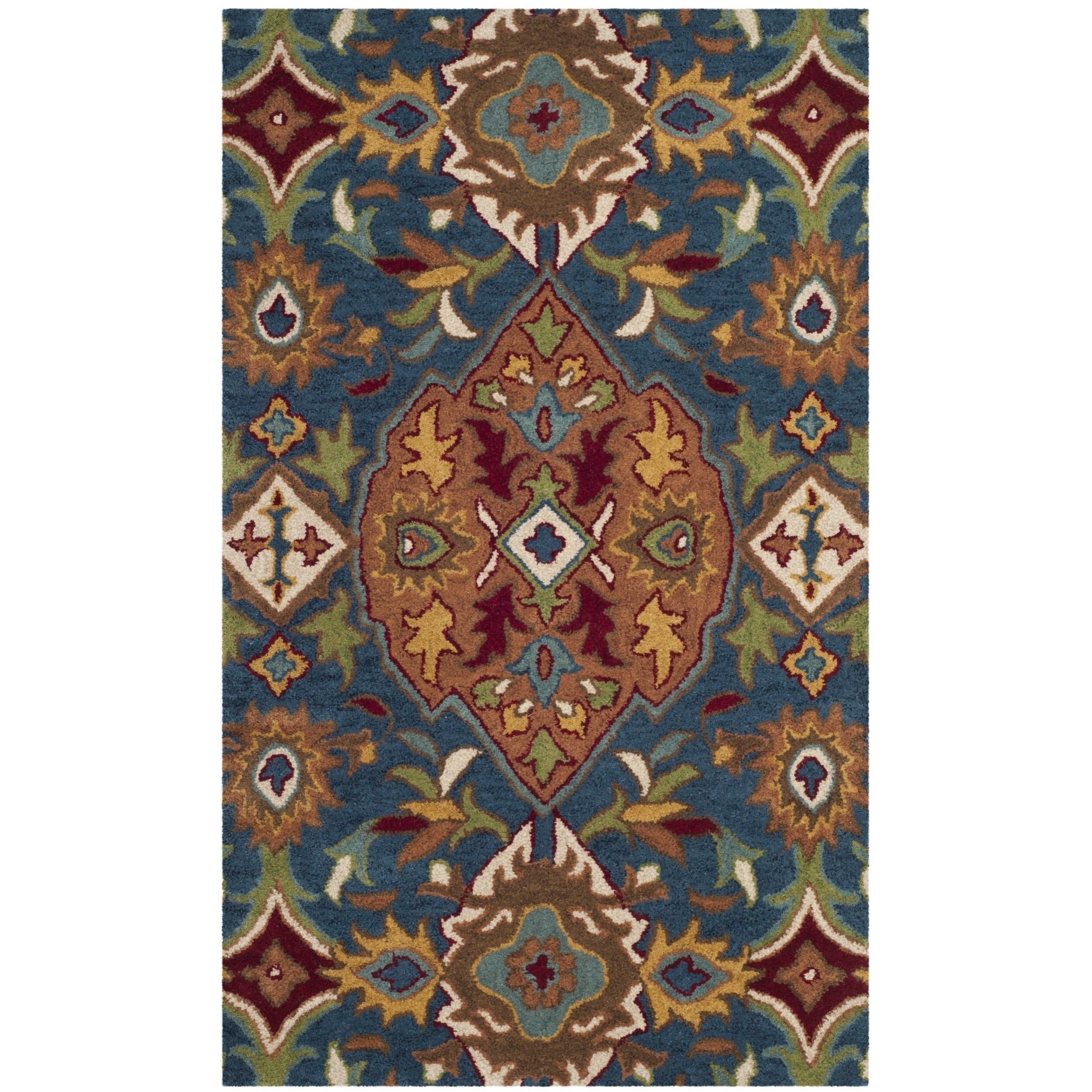 SAFAVIEH Heritage Sheena Hand-tufted Wool Area Rug