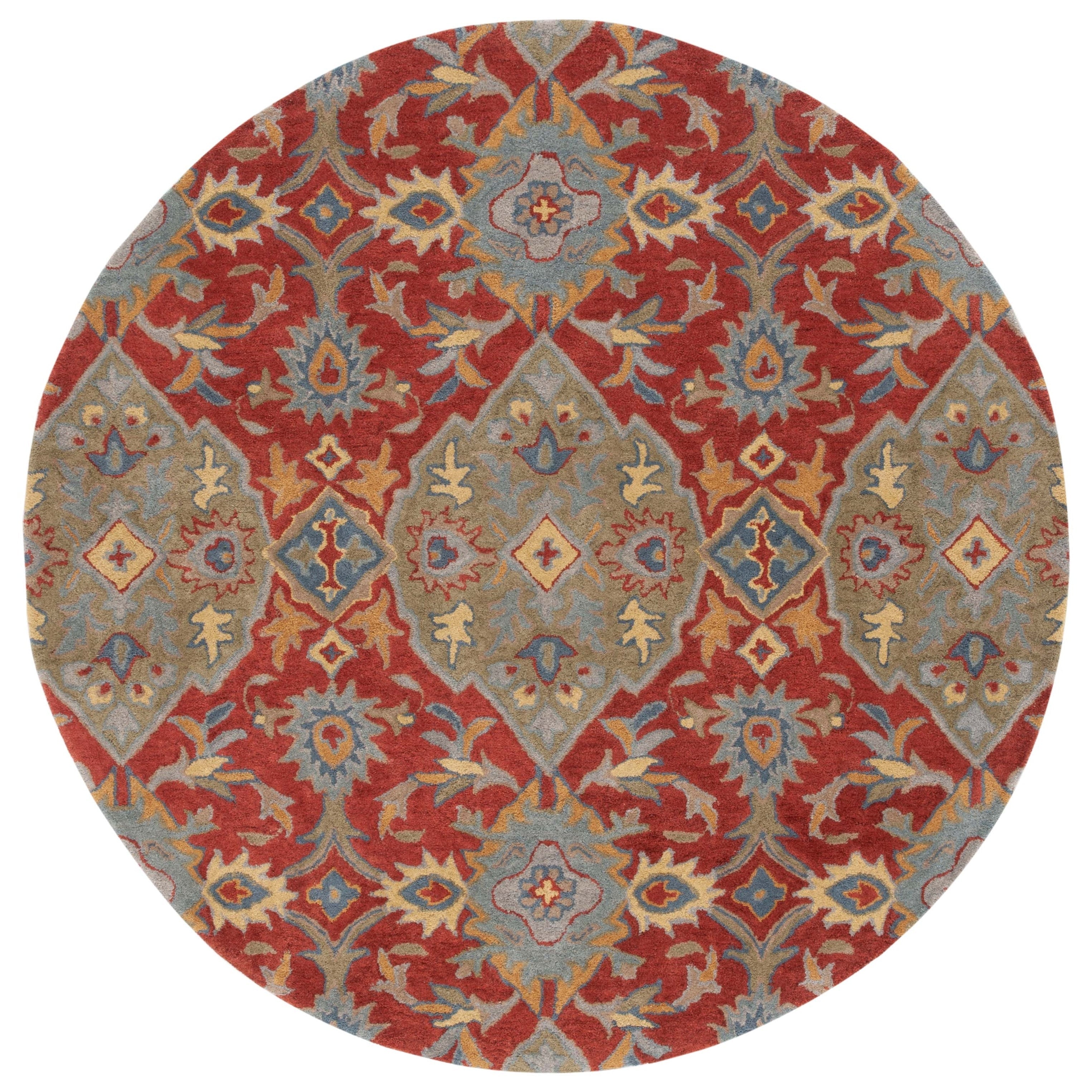 SAFAVIEH Heritage Sheena Hand-tufted Wool Area Rug