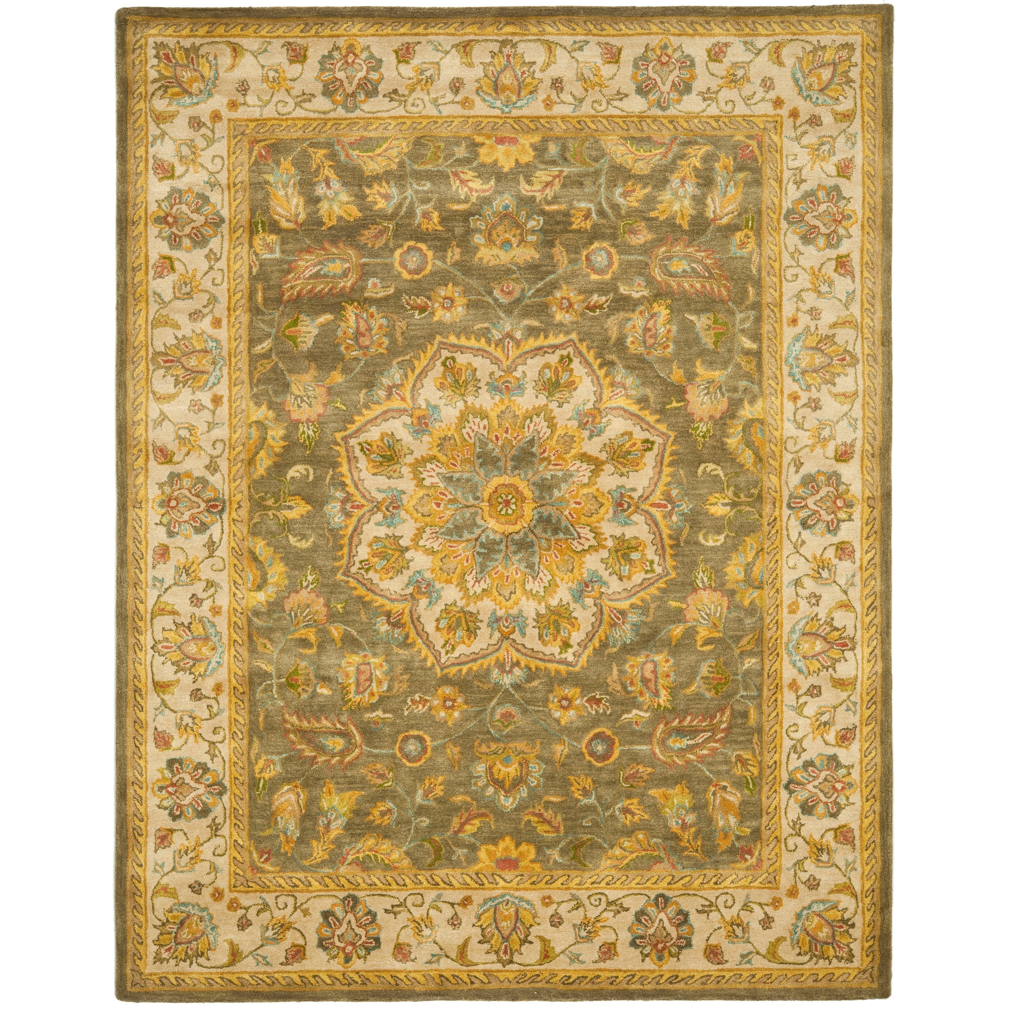 SAFAVIEH Heritage Tracie Hand-tufted Wool Oriental Area Rug