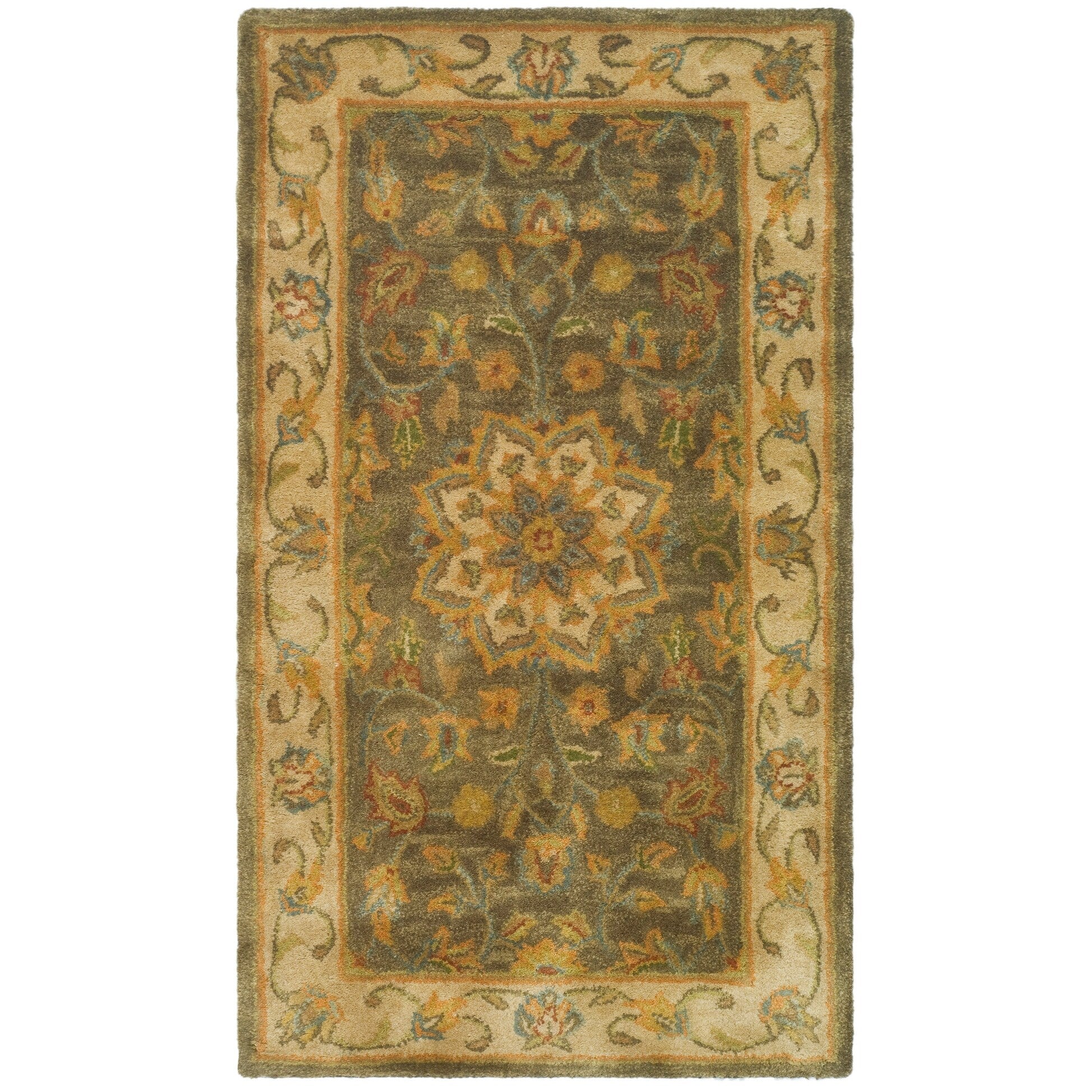 SAFAVIEH Heritage Tracie Hand-tufted Wool Oriental Area Rug