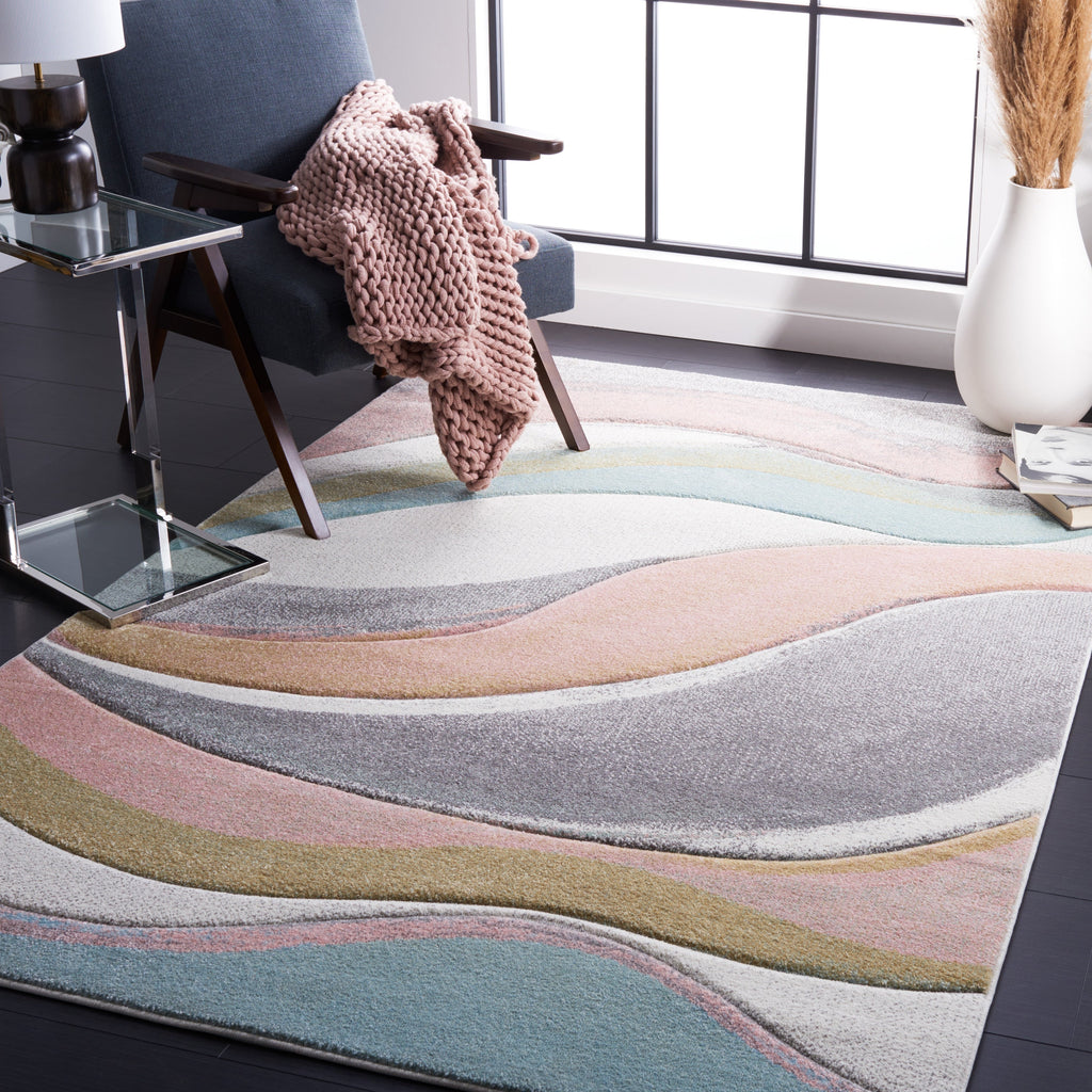 SAFAVIEH Hollywood Zohreh Mid-Century Modern Abstract Rug