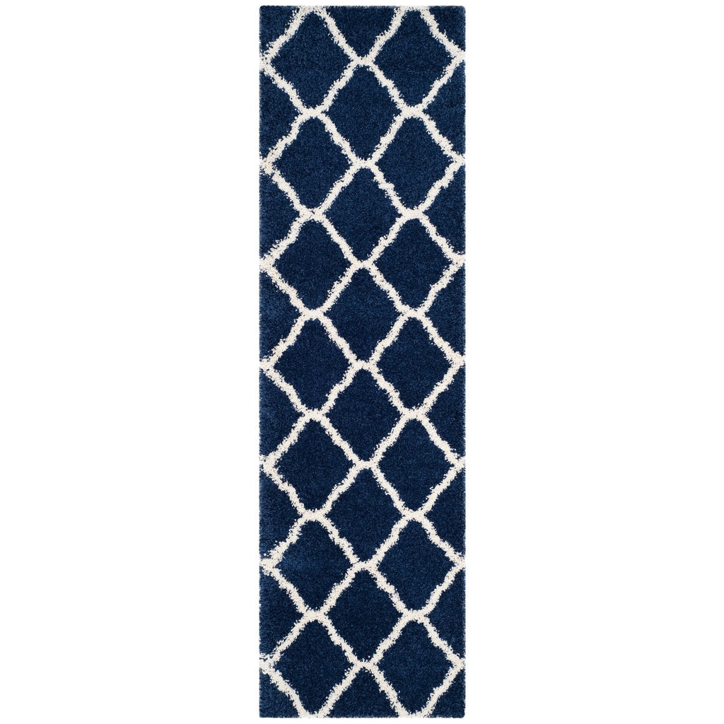 SAFAVIEH Hudson Shag Athena Trellis 2-inch Thick Rug