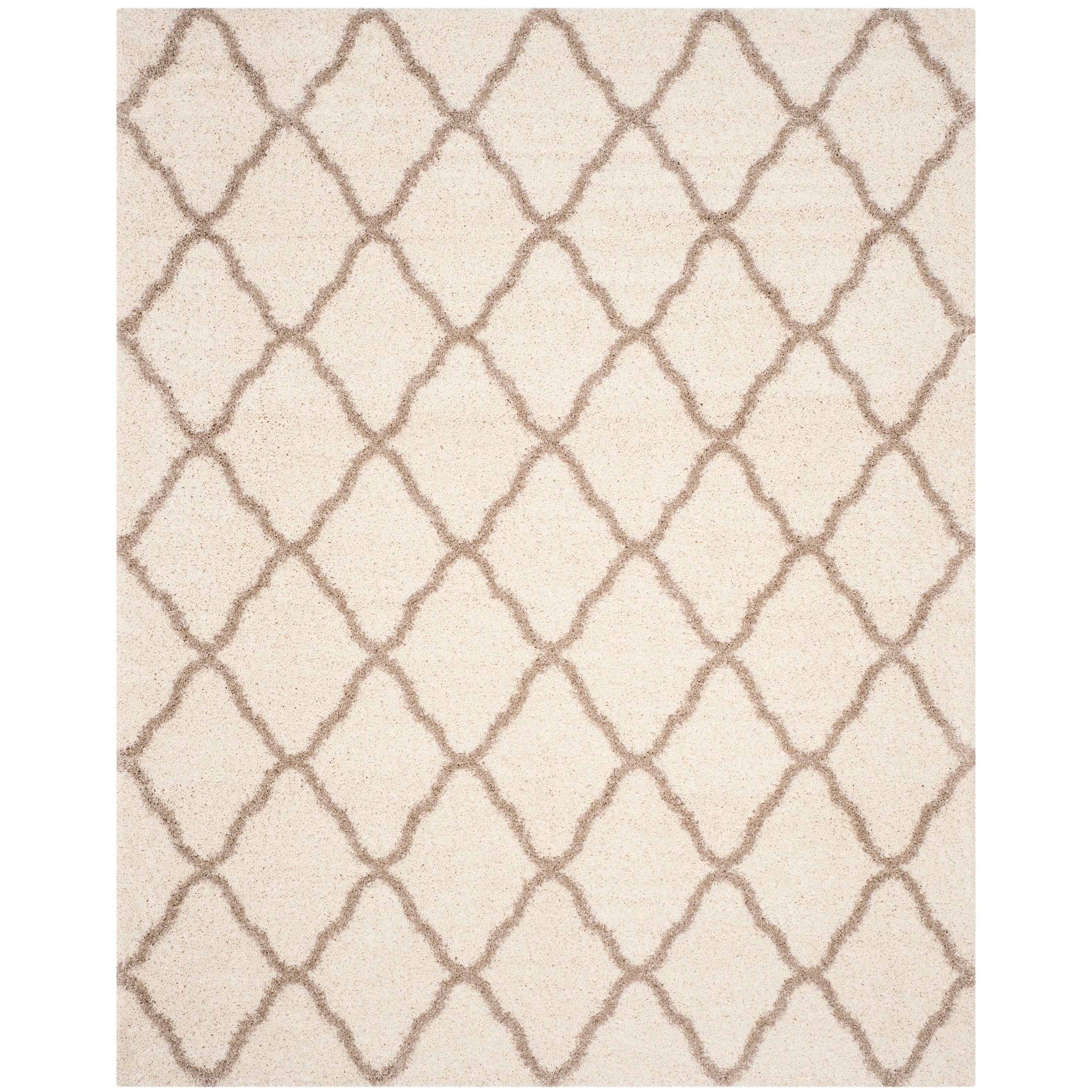 SAFAVIEH Hudson Shag Athena Trellis 2-inch Thick Rug