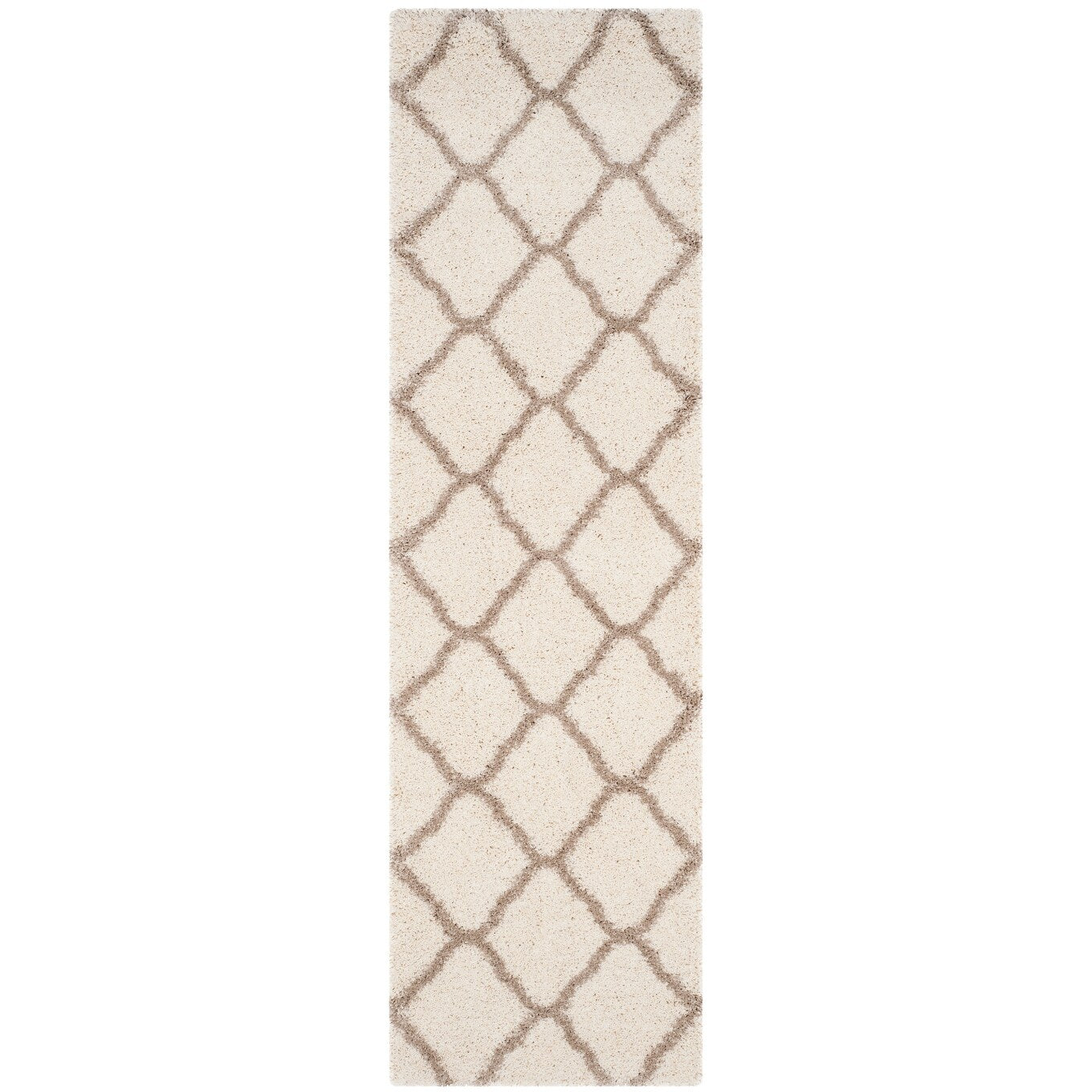 SAFAVIEH Hudson Shag Athena Trellis 2-inch Thick Rug