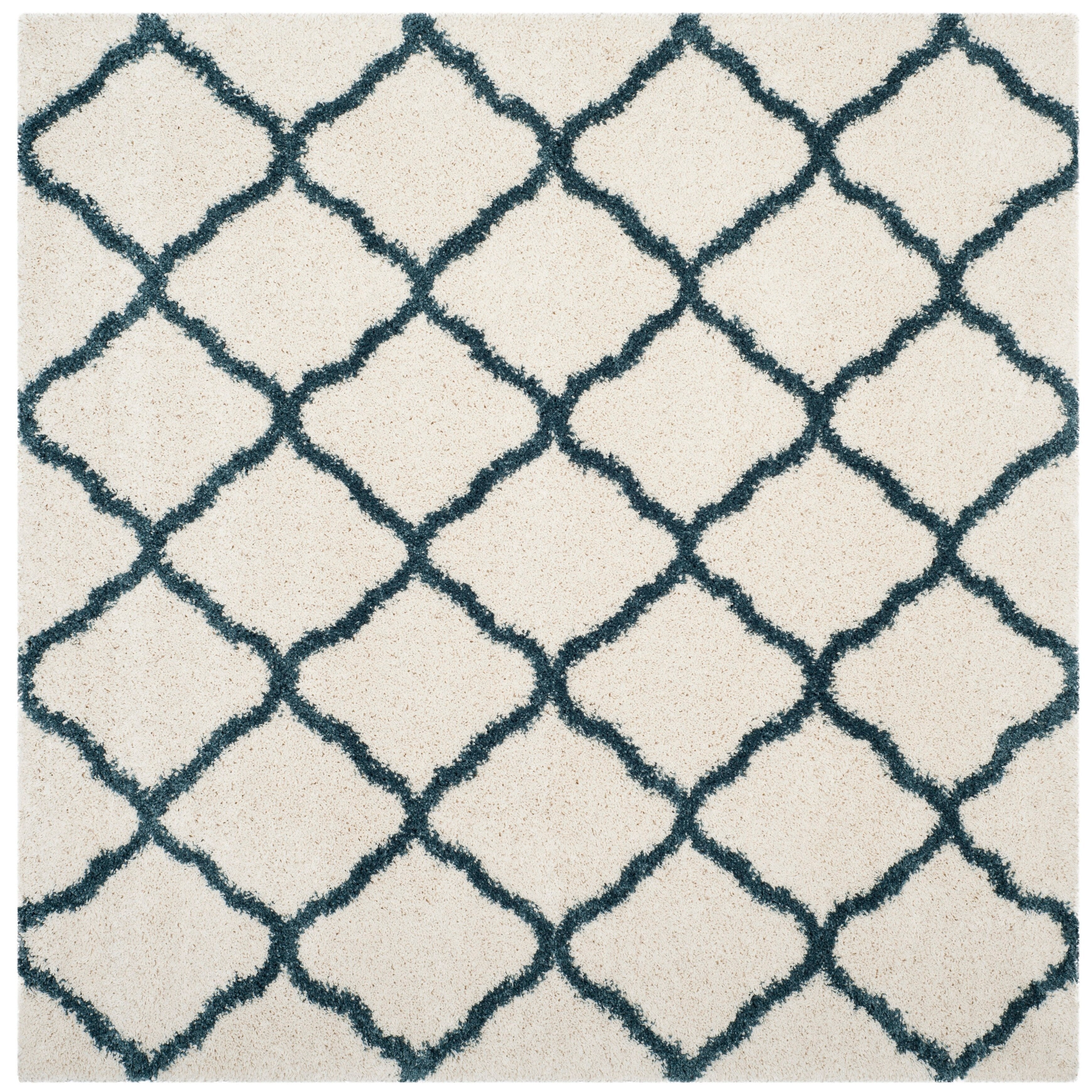 SAFAVIEH Hudson Shag Athena Trellis 2-inch Thick Rug