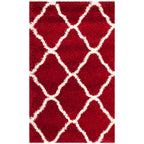 SAFAVIEH Hudson Shag Athena Trellis 2-inch Thick Rug