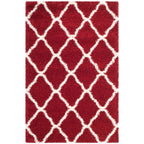 SAFAVIEH Hudson Shag Athena Trellis 2-inch Thick Rug