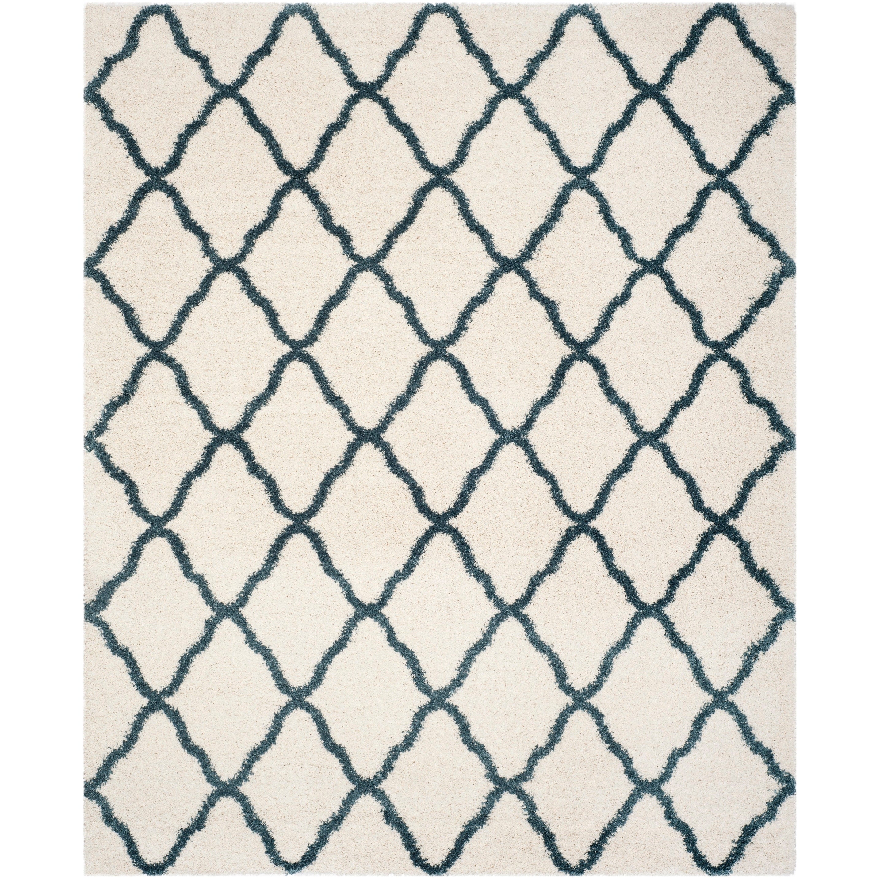 SAFAVIEH Hudson Shag Athena Trellis 2-inch Thick Rug