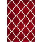 SAFAVIEH Hudson Shag Athena Trellis 2-inch Thick Rug